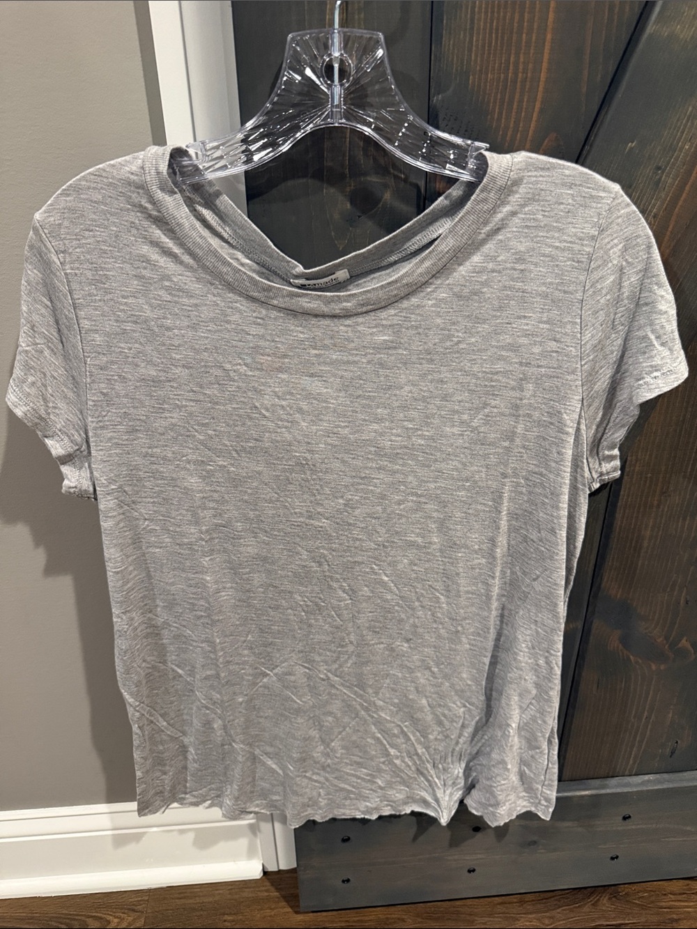 LA Made Heather Gray Short Sleeve Crew Tee